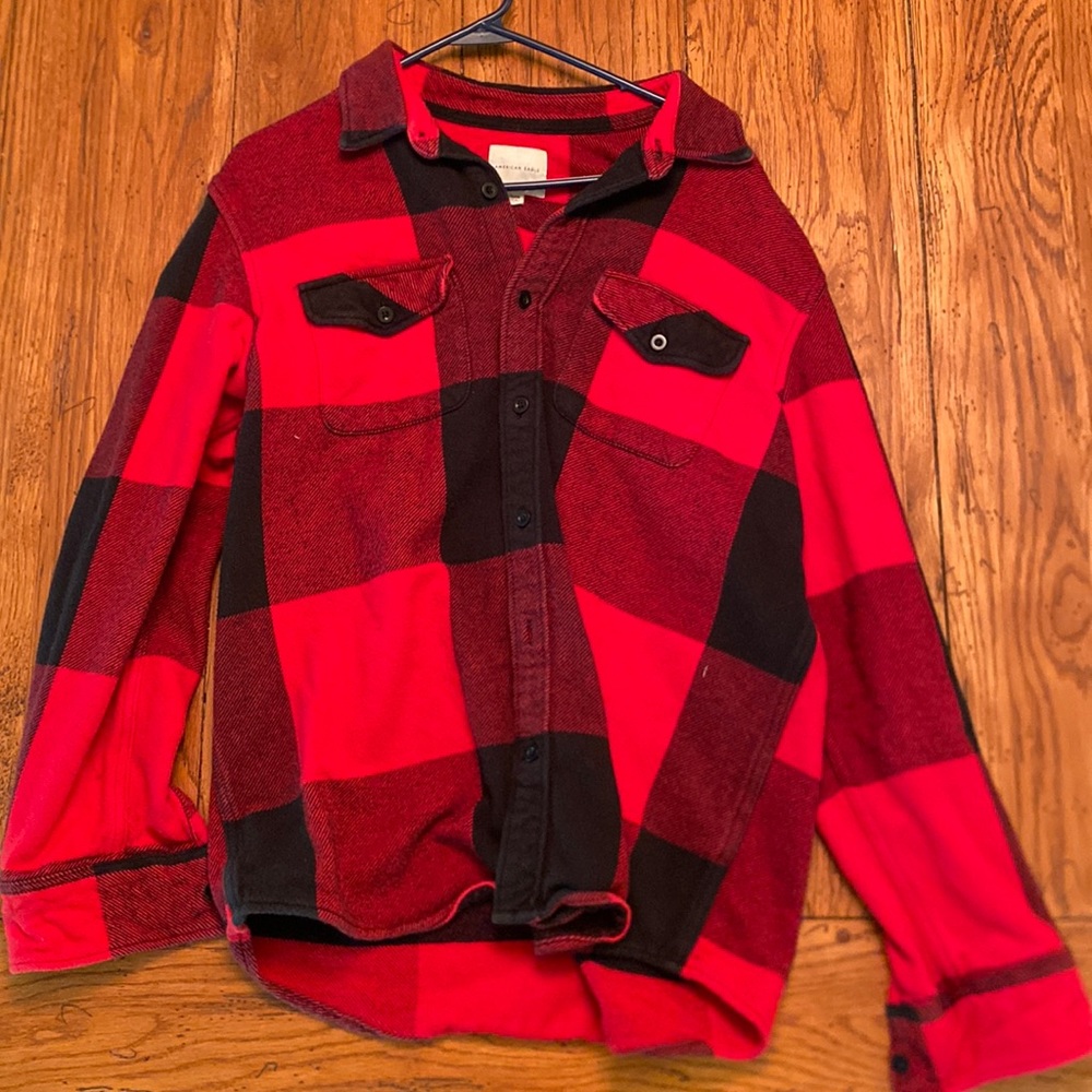 American Eagle thick flannel, size XL